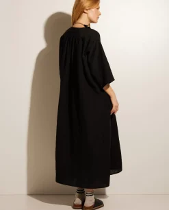 Hot Linnen Maxi Jurk Vrouwen Jurken