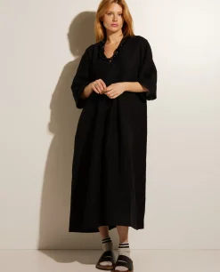 Hot Linnen Maxi Jurk Vrouwen Jurken