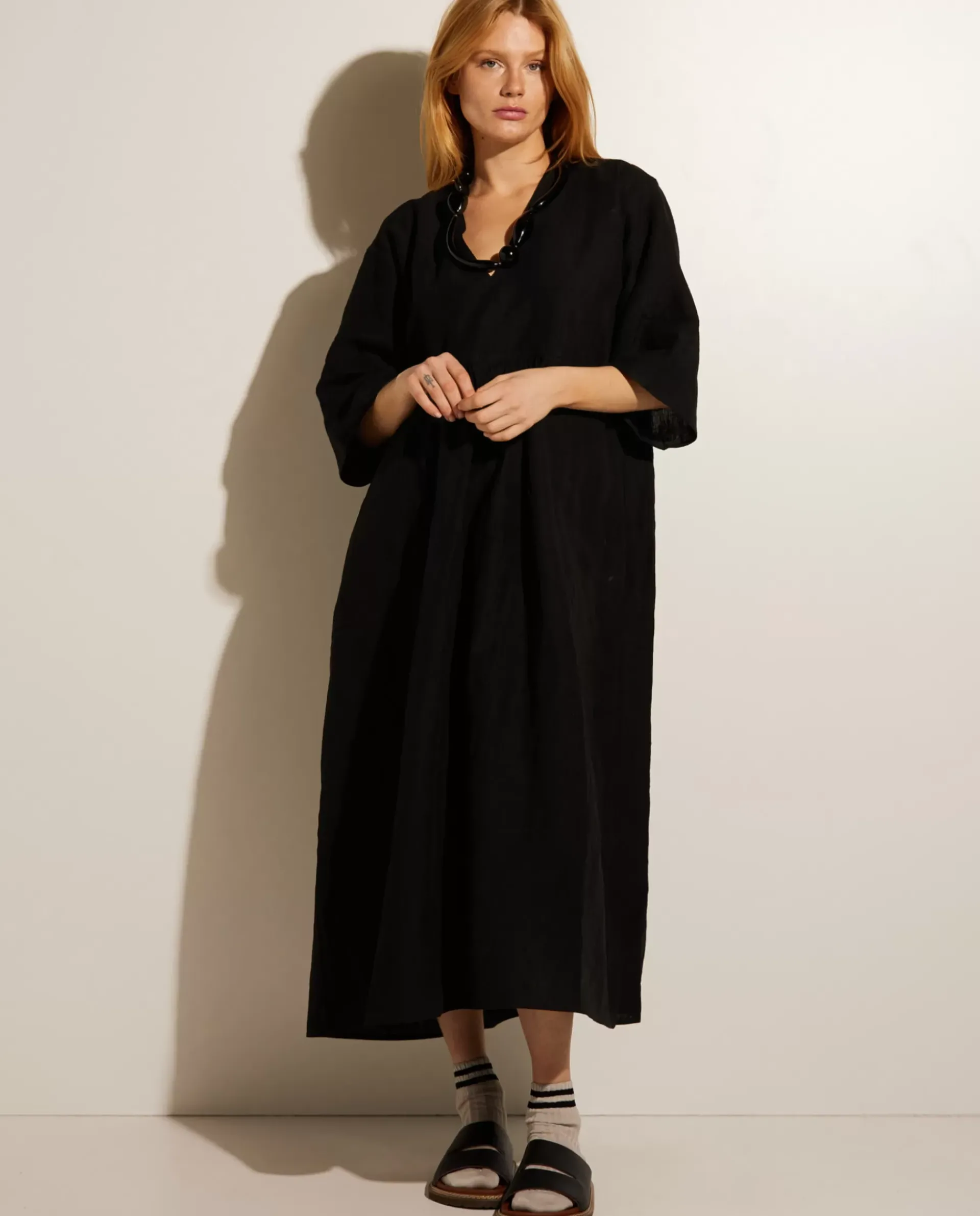 Hot Linnen Maxi Jurk Vrouwen Jurken