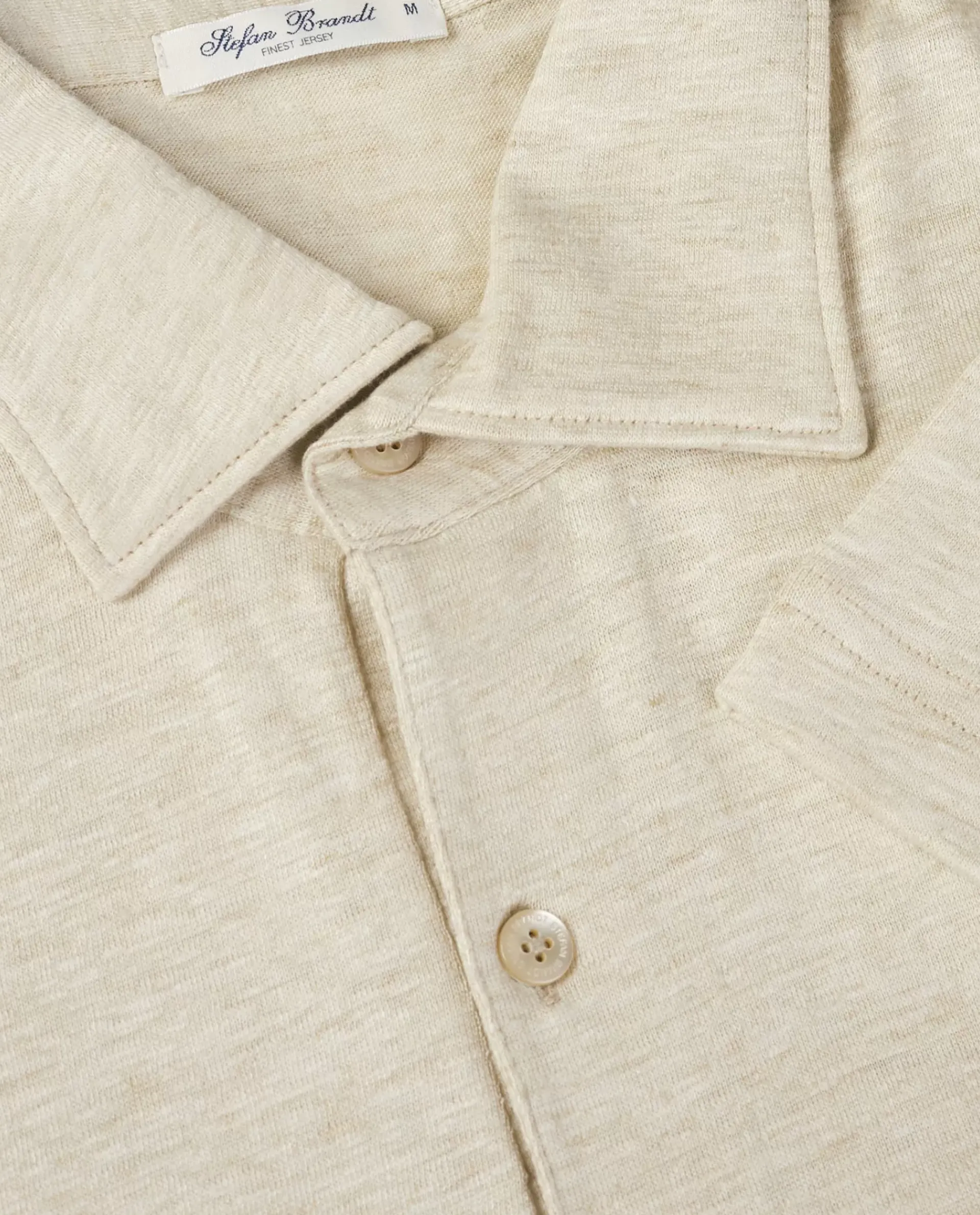 Store Linnen Polo Mannen Polo