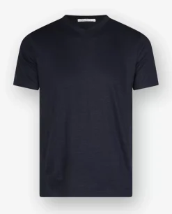 Outlet Linnen T-Shirt Mannen T-Shirts