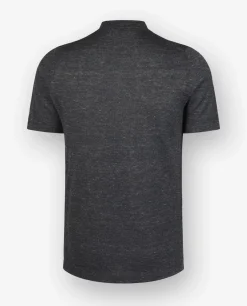 Online Linnen Zijde T-Shirt Mannen T-Shirts