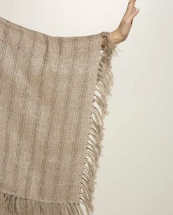 Discount Linnen-Mix Poncho Vrouwen Jassen