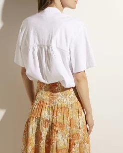 Best Sale Linnen-Ramie Blouse Vrouwen Blouses