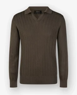 Cheap Long Sleeve Polo Mannen Knitwear