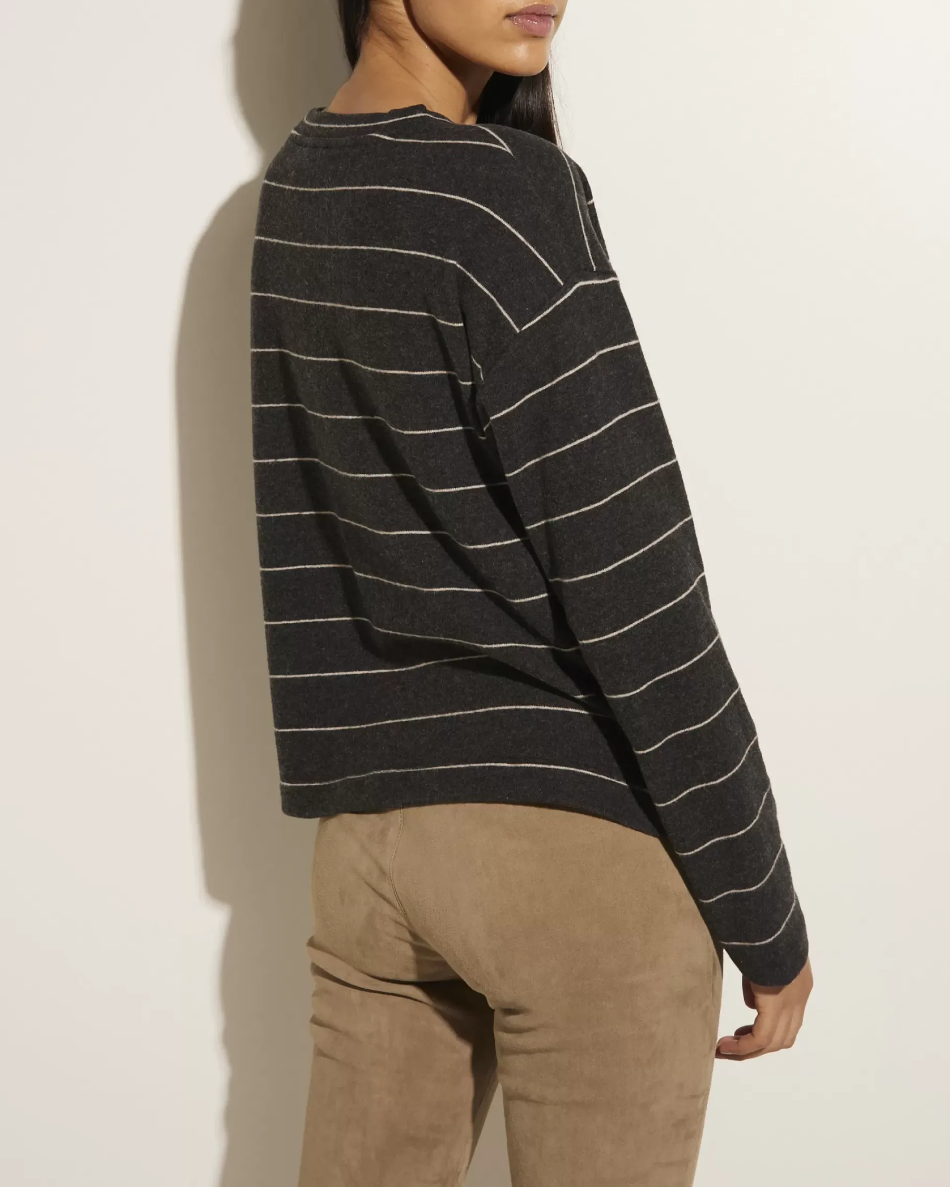Cheap Longsleeve Met Streep Vrouwen Knitwear