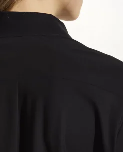 New Losvallende Blouse In Stretch Vrouwen Blouses