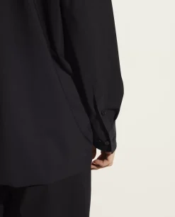 New Losvallende Blouse In Stretch Vrouwen Blouses