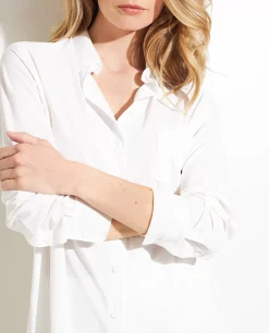 Flash Sale Losvallende Blouse In Stretch Vrouwen Blouses