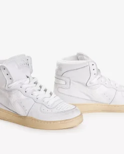 Online Mi Basket Used Leren Sneakers Vrouwen Schoenen