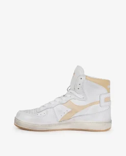 Flash Sale Mi Basket Used Leren Sneakers Vrouwen Schoenen