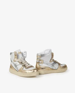 Best Mi Basket Used Leren Sneakers Vrouwen Schoenen