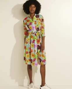 Sale Midi Jurk Vrouwen Jurken