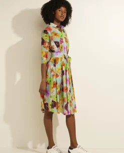 Sale Midi Jurk Vrouwen Jurken