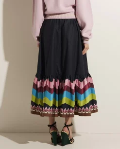 Best Midi Rok Met Print Vrouwen Rokken