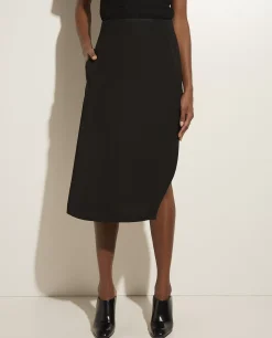 Shop Midi Rok Met Split Vrouwen Rokken