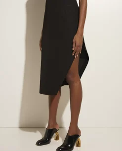 Shop Midi Rok Met Split Vrouwen Rokken