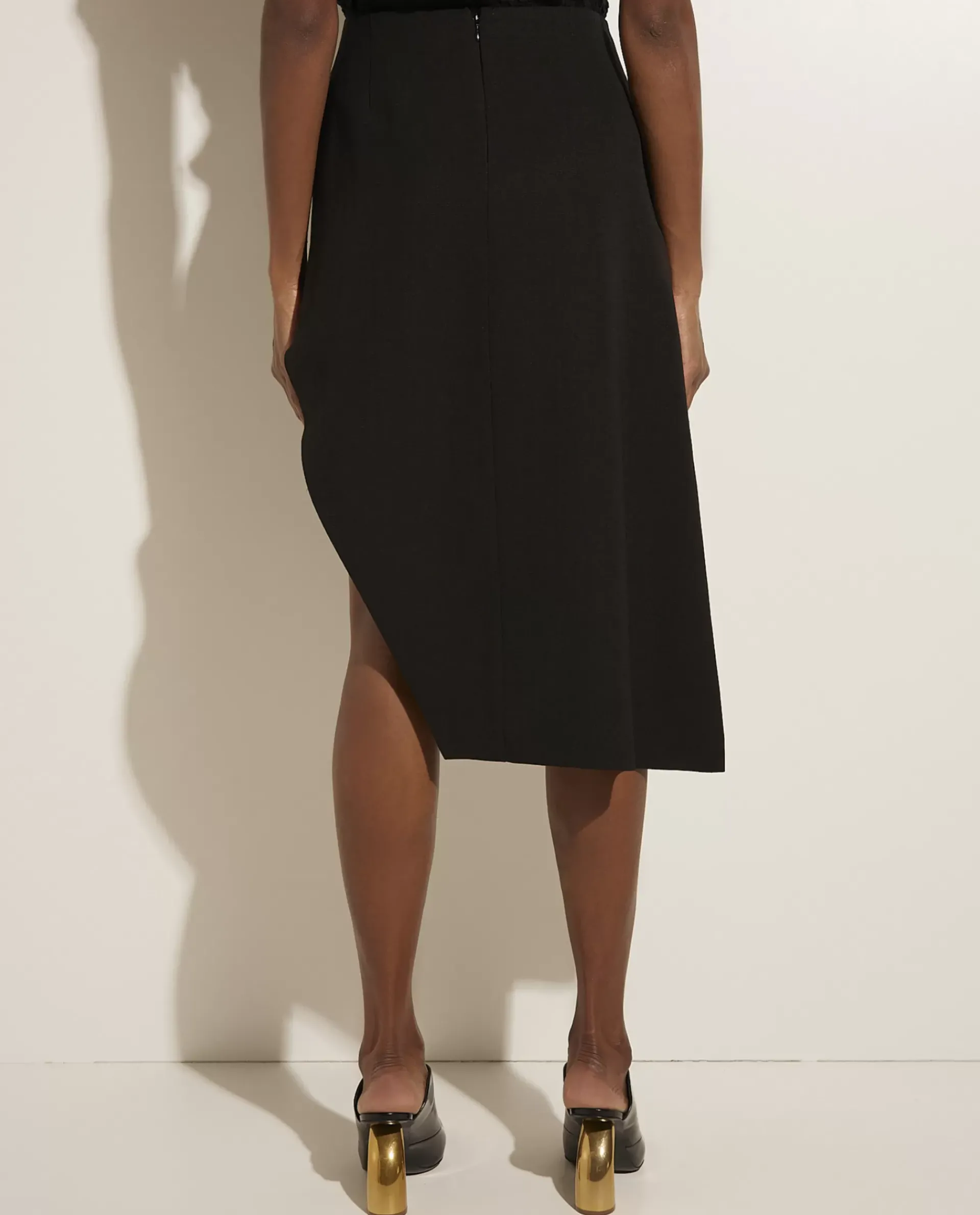 Shop Midi Rok Met Split Vrouwen Rokken