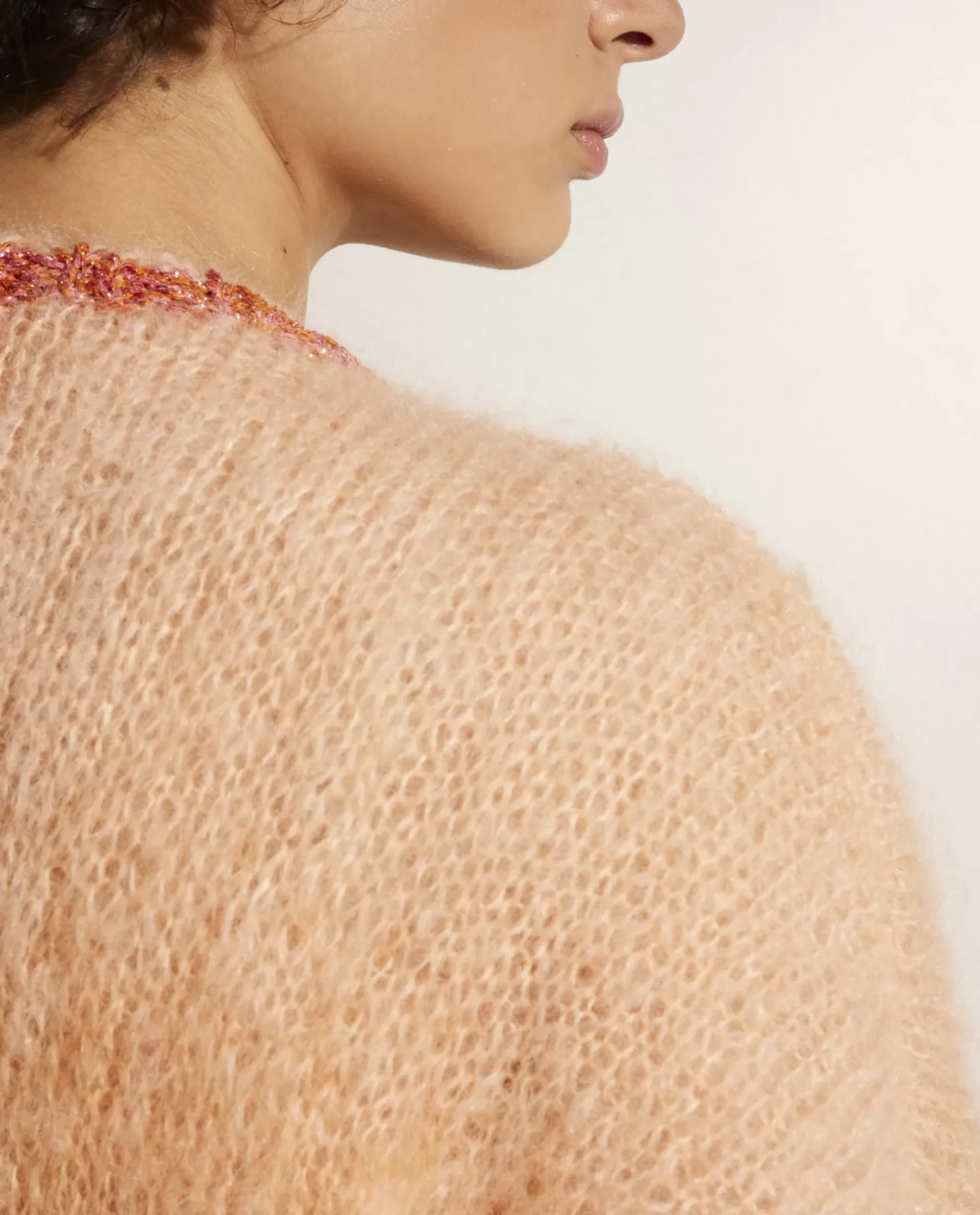 Outlet Mohair Vest Vrouwen Knitwear