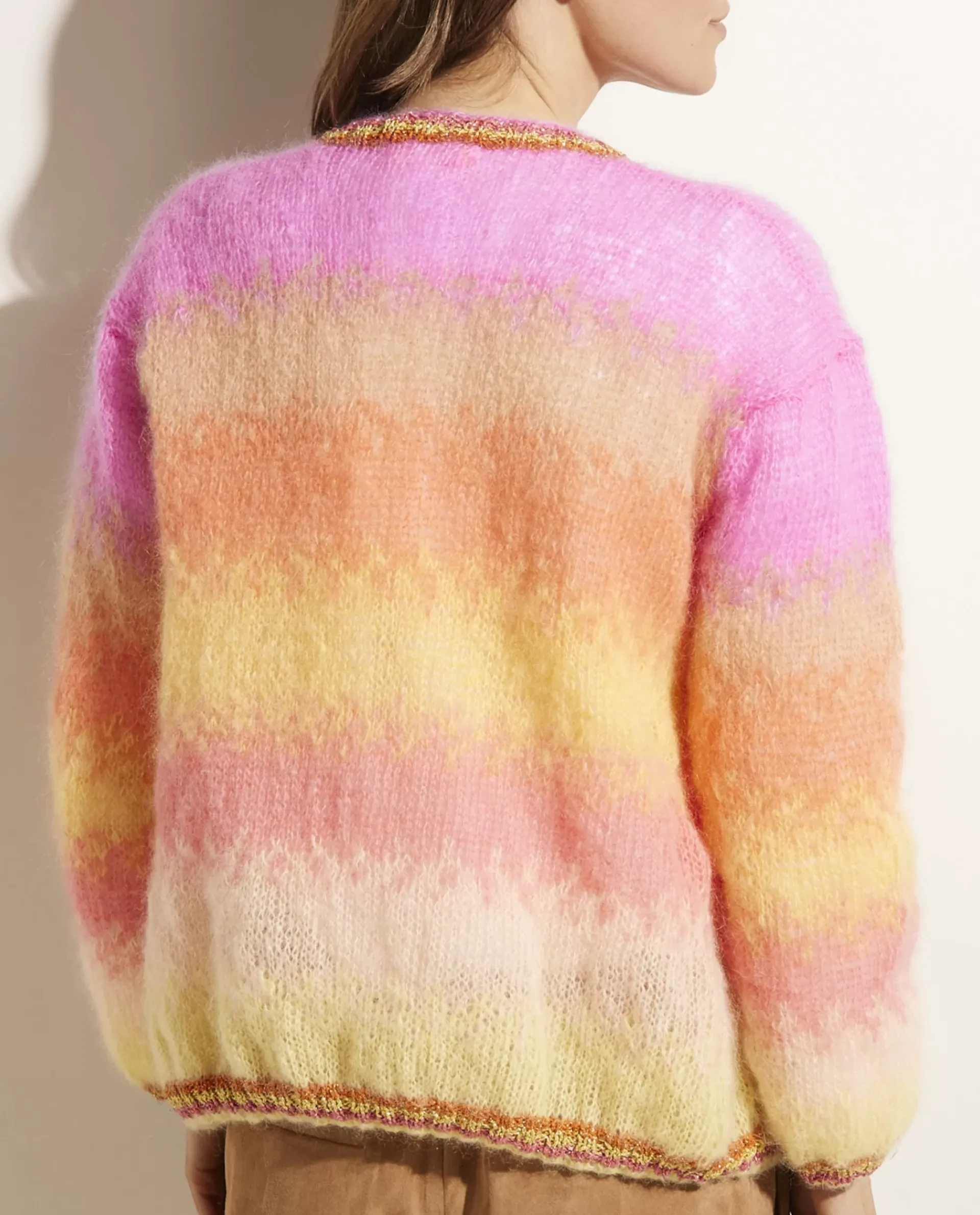 Outlet Mohair Vest Vrouwen Knitwear