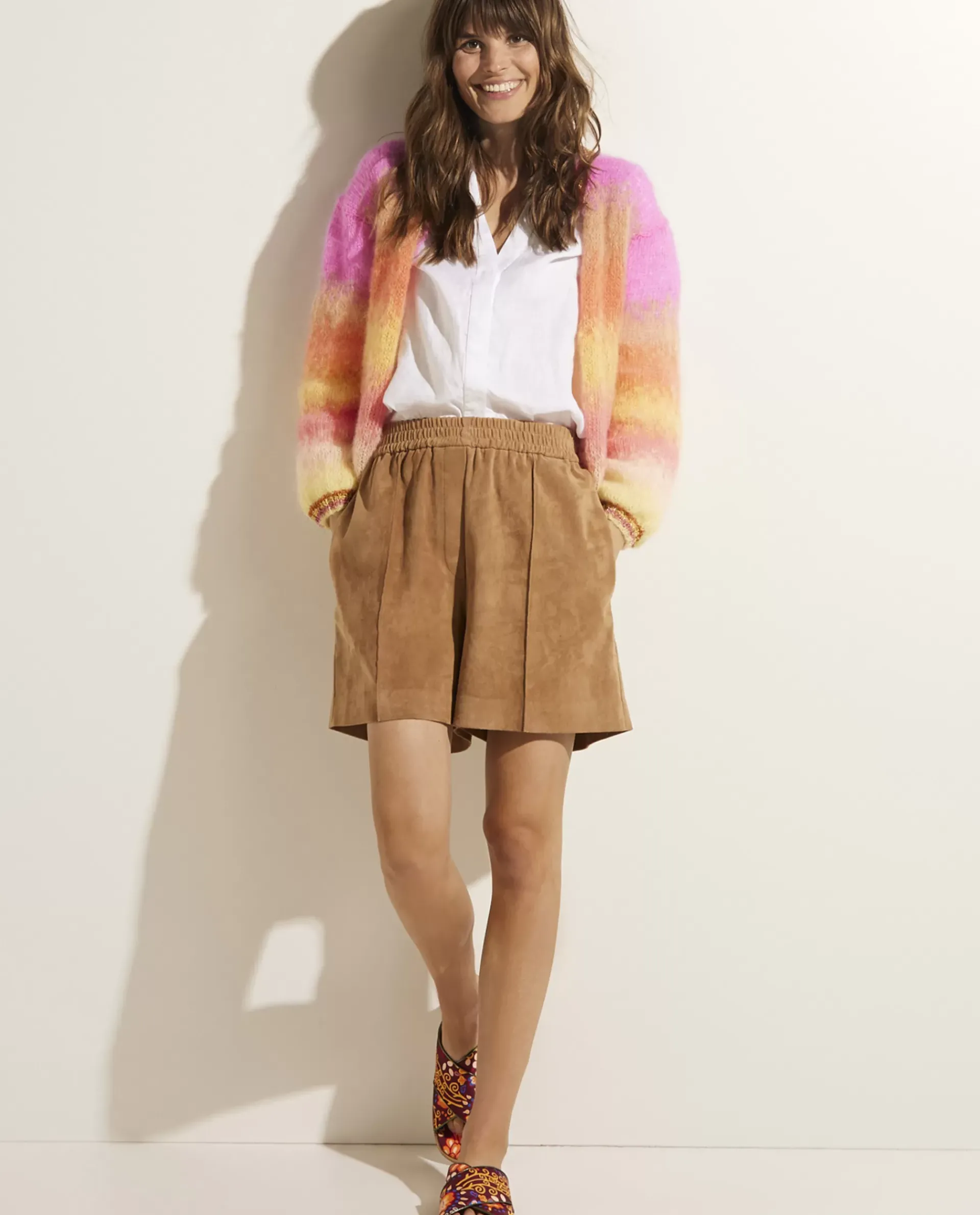 Outlet Mohair Vest Vrouwen Knitwear
