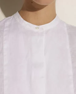 Hot Mouwloze Linnen Top Vrouwen Tops