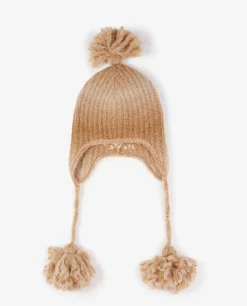 Discount Muts Met Pom Poms Vrouwen Accessoires