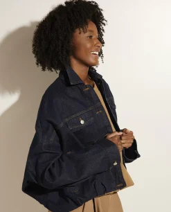 Cheap Oversized Denim Jack Vrouwen Jasjes