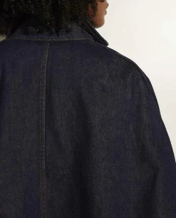 Cheap Oversized Denim Jack Vrouwen Jasjes