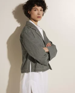 Clearance Oversized Katoenen Jasje Vrouwen Jassen