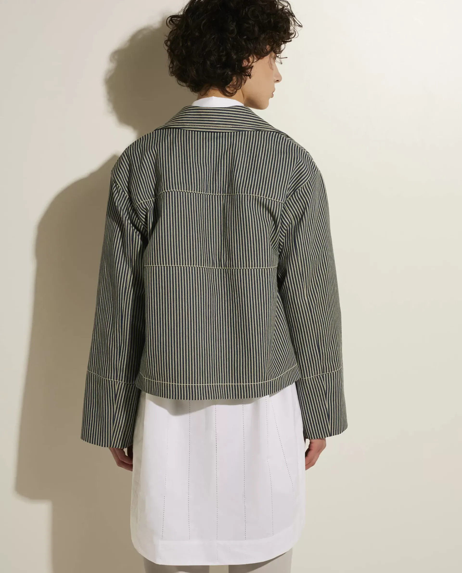 Clearance Oversized Katoenen Jasje Vrouwen Jassen
