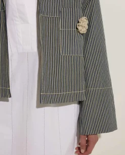 Clearance Oversized Katoenen Jasje Vrouwen Jassen