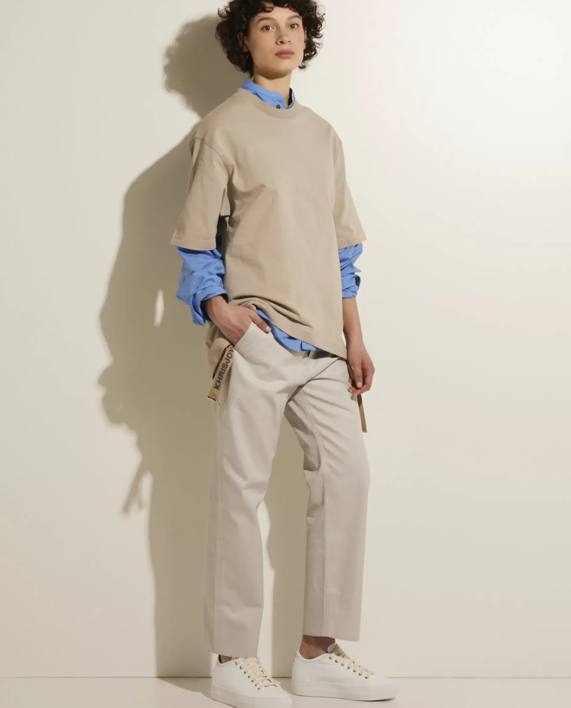Outlet Oversized Katoenen T-Shirt Vrouwen Tops