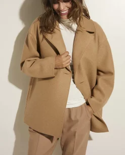 New Oversized Wollen Jas Vrouwen Jassen