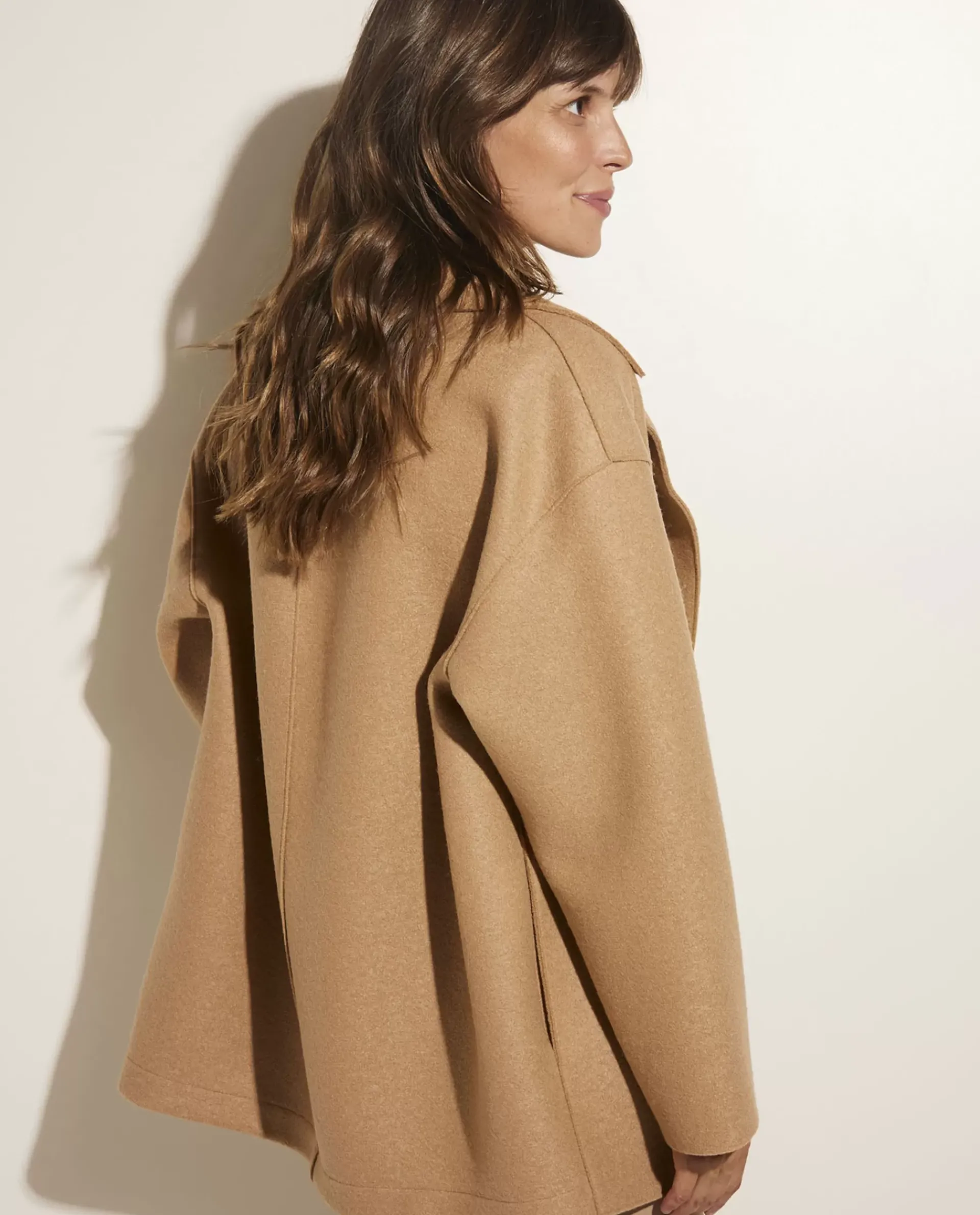 New Oversized Wollen Jas Vrouwen Jassen