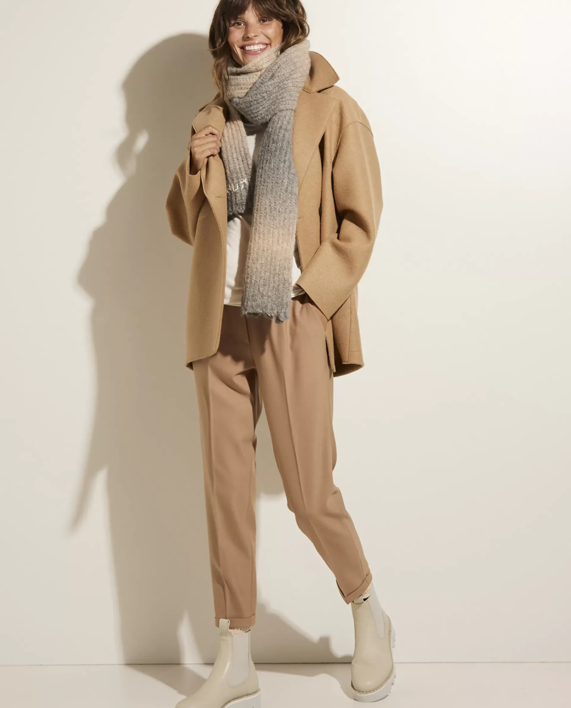 New Oversized Wollen Jas Vrouwen Jassen
