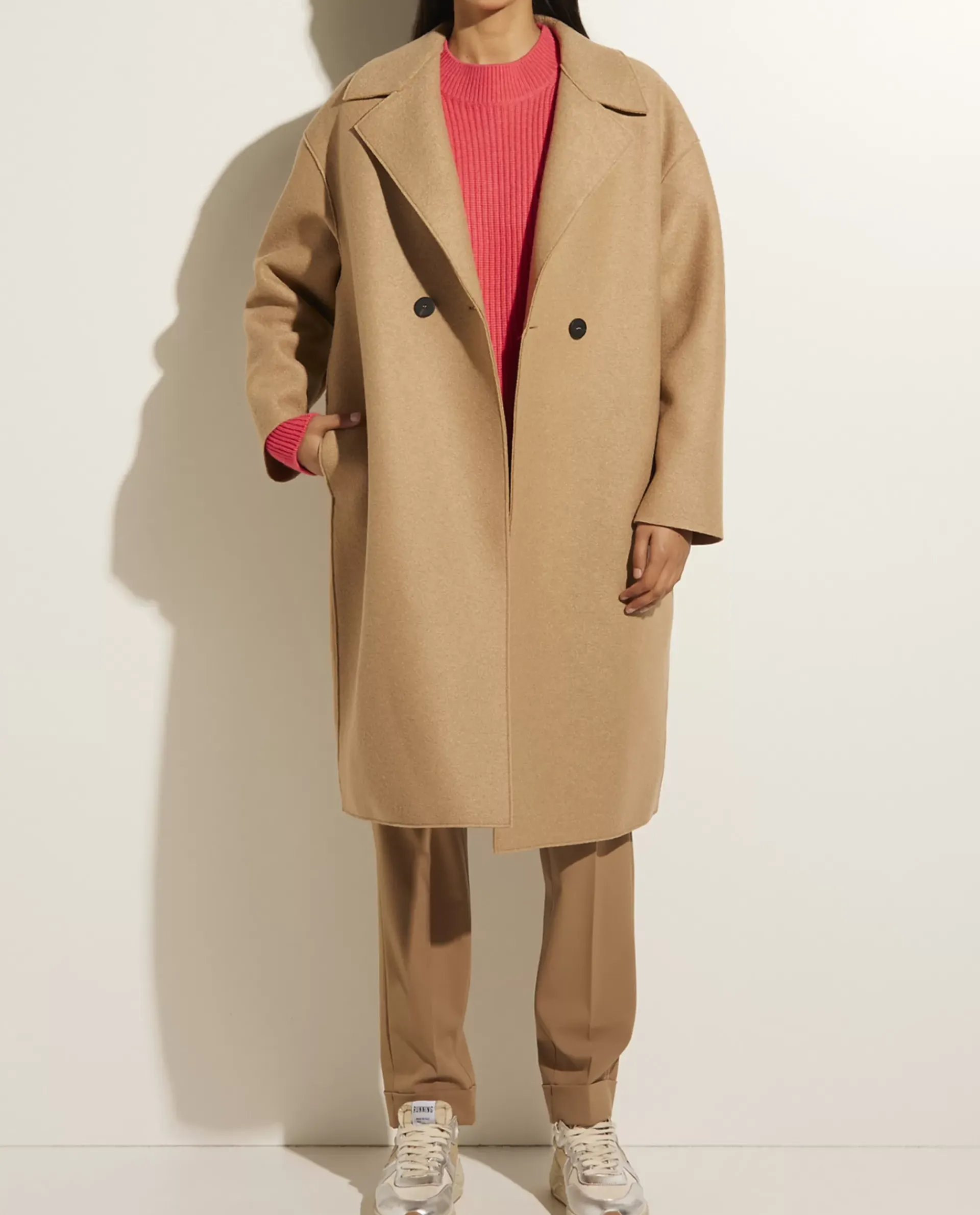 Sale Oversized Wollen Jas Vrouwen Jassen