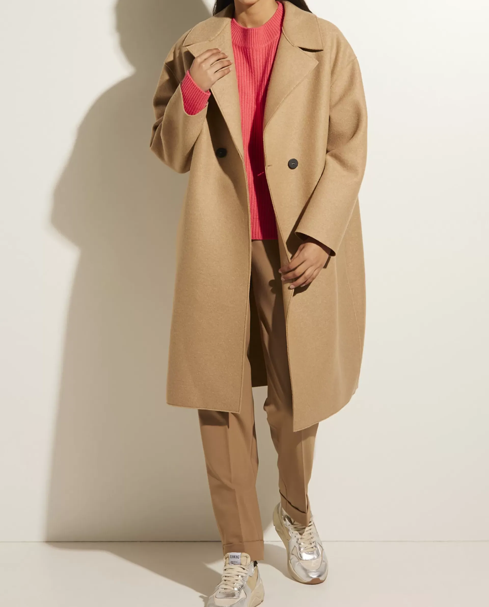 Sale Oversized Wollen Jas Vrouwen Jassen