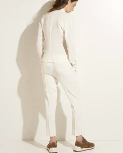 Hot Pantalon In Zijde-Mix Vrouwen Broeken