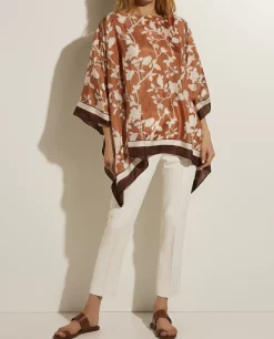 Outlet Pantalon In Zijde-Mix Vrouwen Broeken