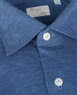 Outlet Piquet Shirt Mannen Shirts