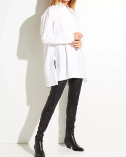 Best Sale Poplin Katoenen Blouse Vrouwen Blouses