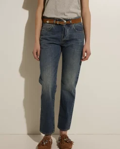 Clearance Rechte Jeans Vrouwen Broeken