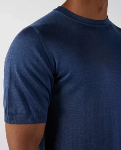 Cheap Ronde Hals Trui Met Korte Mouwen Mannen Knitwear