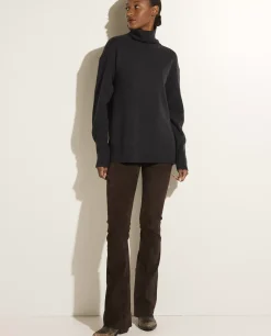 Outlet Ruime Wollen Coltrui Vrouwen Knitwear