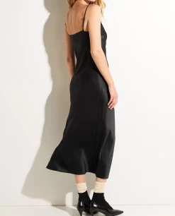 Discount Satijnen Jurk Vrouwen Jurken