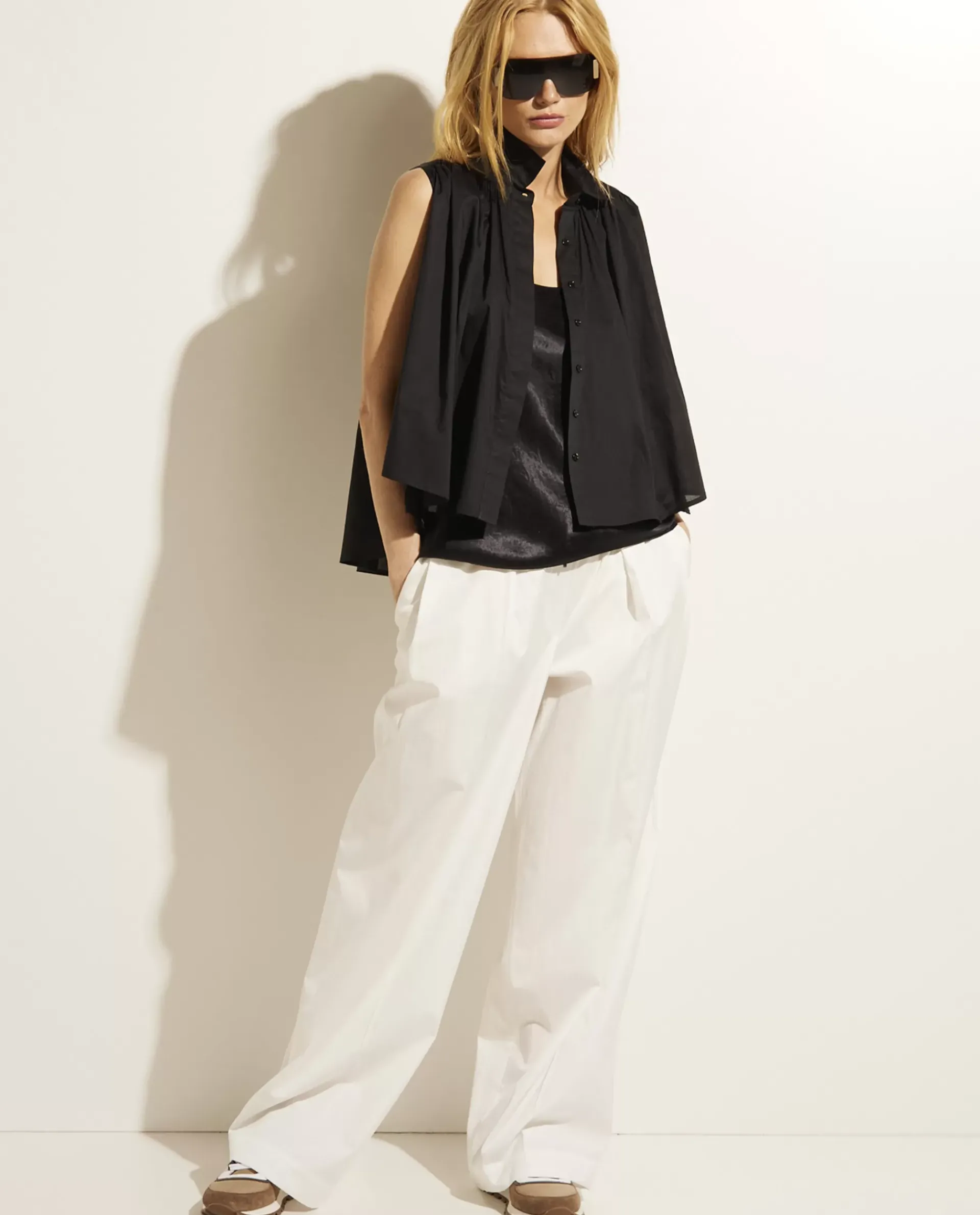 Clearance Satijnen Top Vrouwen Tops