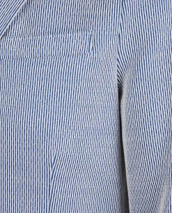 Hot Seersucker Blazer Mannen Jasjes
