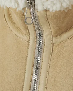 Online Shearling Voering Mannen Jassen