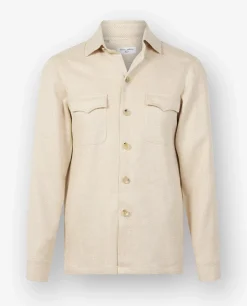Clearance Shirtjacket Mannen Jasjes